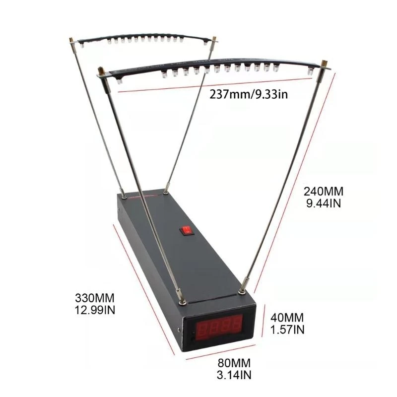Advanced Chronograph Speed Meter with High Sensitivity and Data Storage