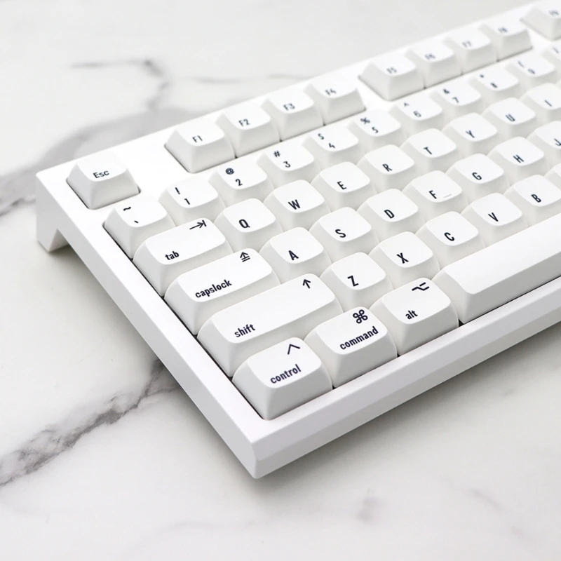 

Keycaps 144 Keys/Set XDA Profile For MAC-Layout White Keycap Set For Mechanical Dropship