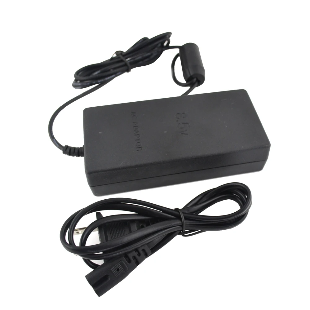 Power Adapter Power Supply Game Console Power Adapter Type C Power Adapter US Plug AC Adapter Charger 100-240V 50/60Hz Cord Cable Supply Power for PS2 Slim Console
