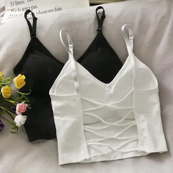 Built-In Bra Crop Camisole 1