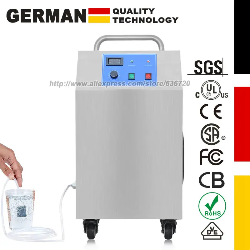 Ozon Generator, 7000 Mg/u Water Modus Ozon Generator Lucht Generator, hoge Capaciteit Industriële/Commerciële/Home Ozon Machine