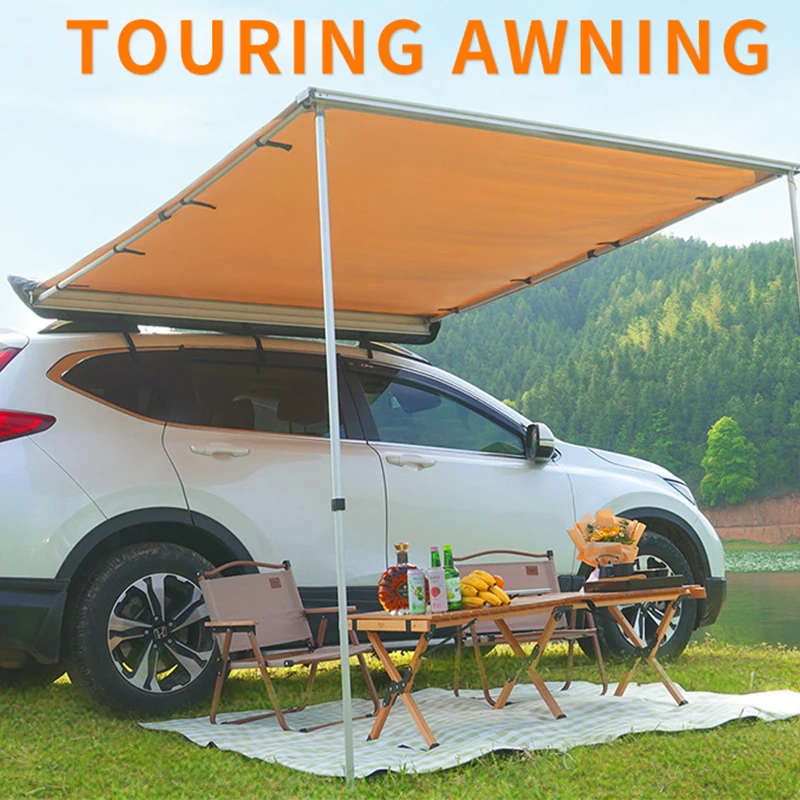 Auvent latéral de voiture étanche, tente latérale de lucarne extérieure,  protection solaire, camping autonome, 4 saisons, universel - AliExpress