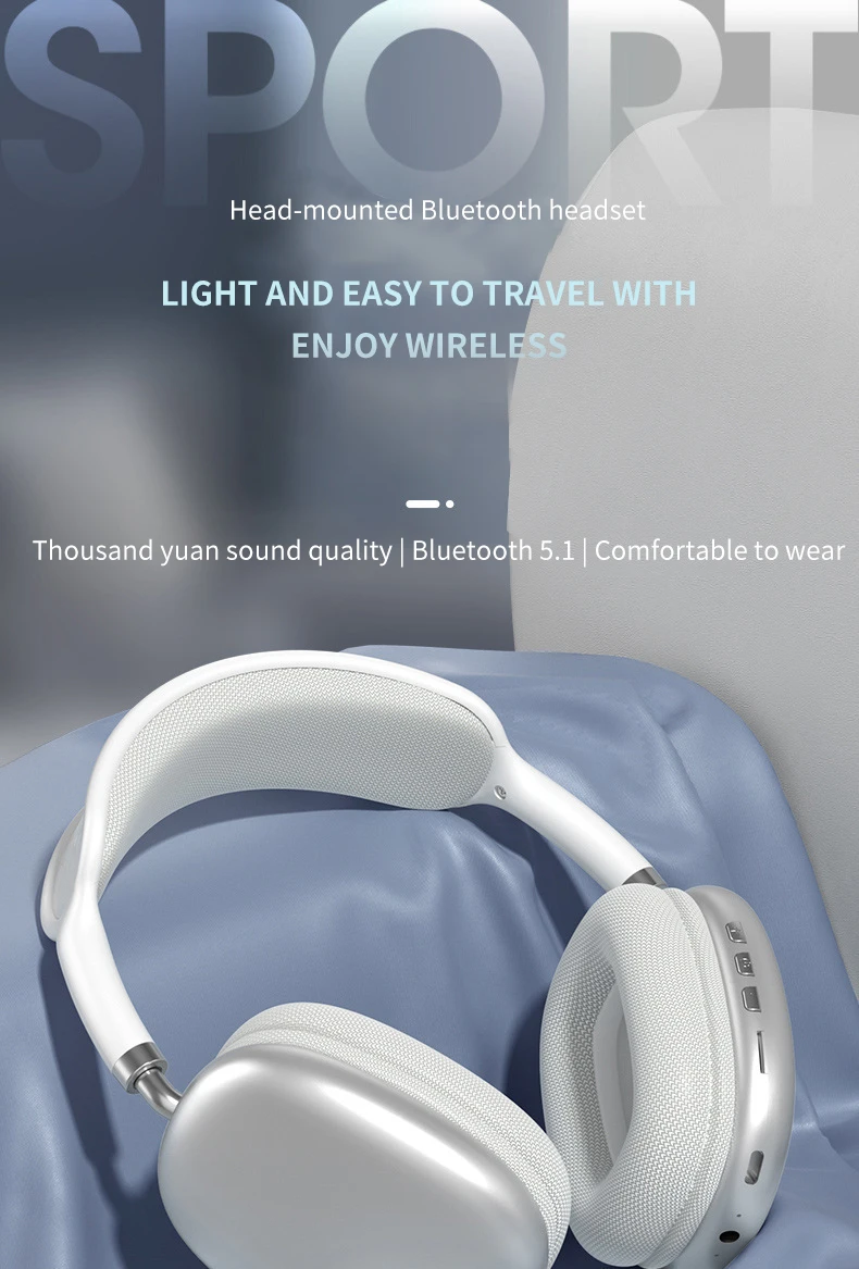 Auriculares Inalámbricos Bluetooth P9 Pro Max: Experimenta el Sonido Perfecto
