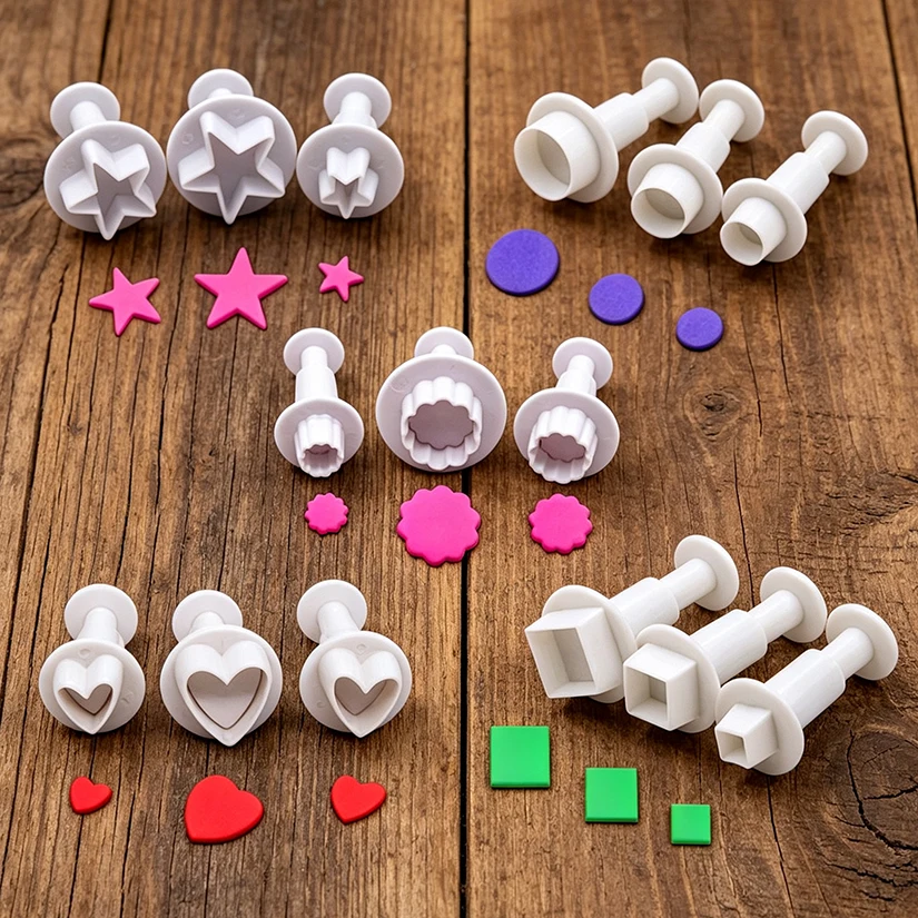 Fondant and Pastry Shape Cutter Set