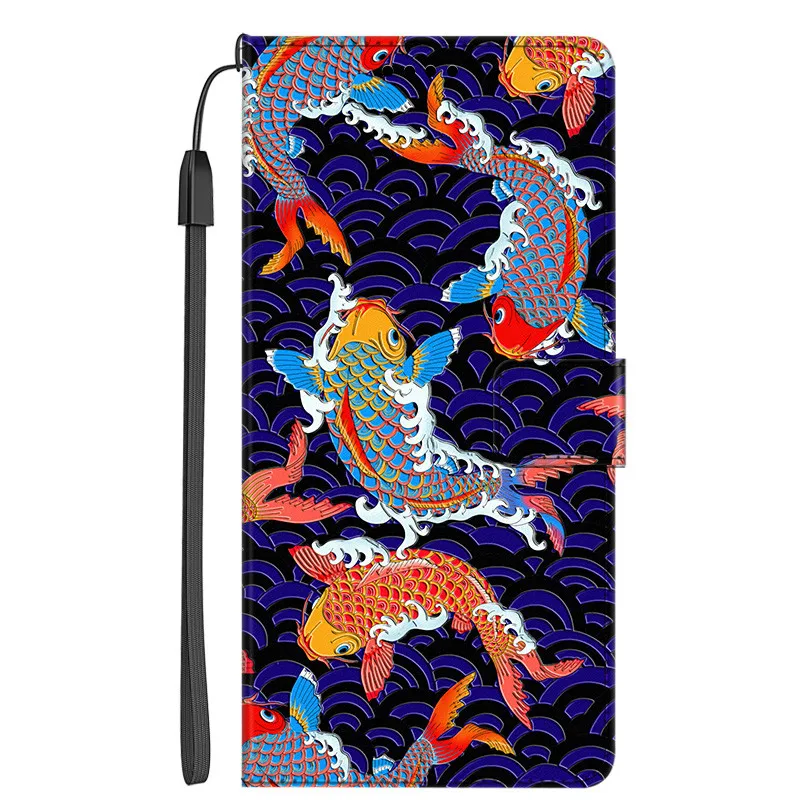 Leather Flip Case - Shockproof Magnetic Wallet Book Cover