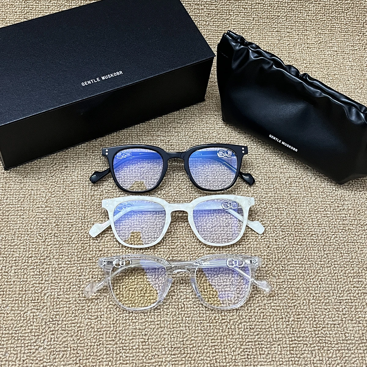 Vintage Korea Brand GENTLE JENNIE ZEN EyeGlasses Frames Round