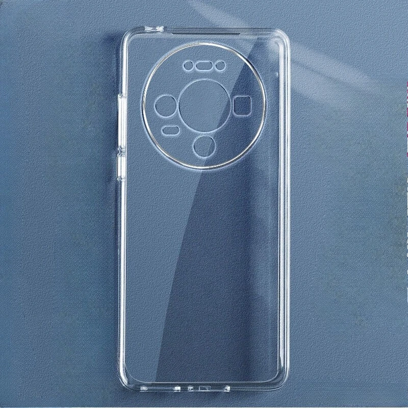 Transparent TPU Liquid Silicone Soft Phone Case - Clear Protective Back Shell