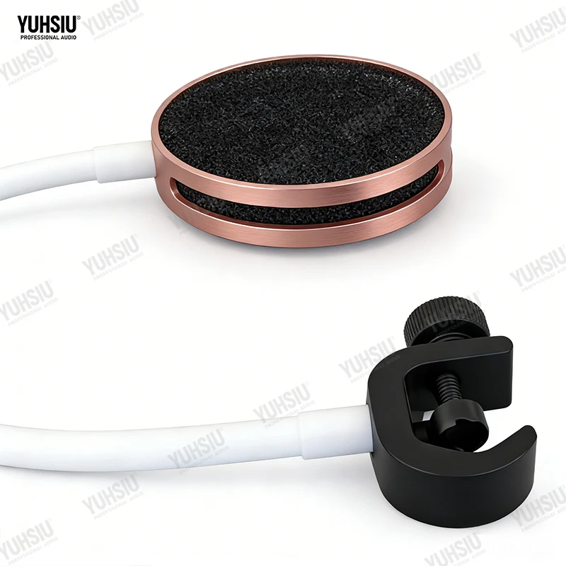 Filtro Anti-Pop per Microfono, Protezione in Rete Metallica e Schiuma, 360° ° Supporto Flessibile a Collo di Cigno, Adattabile Universalmente per Microfoni Wireless/a Condensatore, Senza Utensili - immagine 6