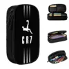 CR7 C-Cristiano Pen Box Double Layer Large Capacity Office Accessories Cr7 Pencil Case Stationery Gift 1