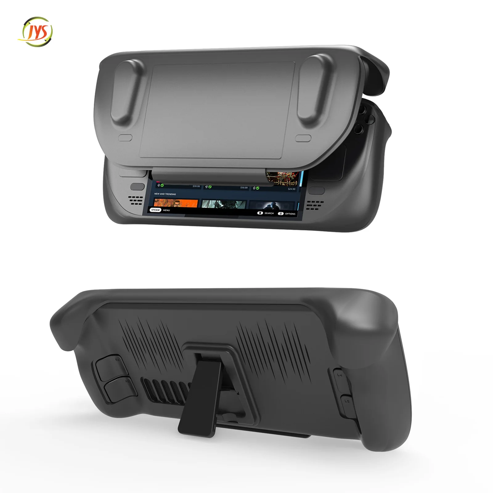 Steam Deck Protective Case with Detachable Front Shell and Kickstand 7