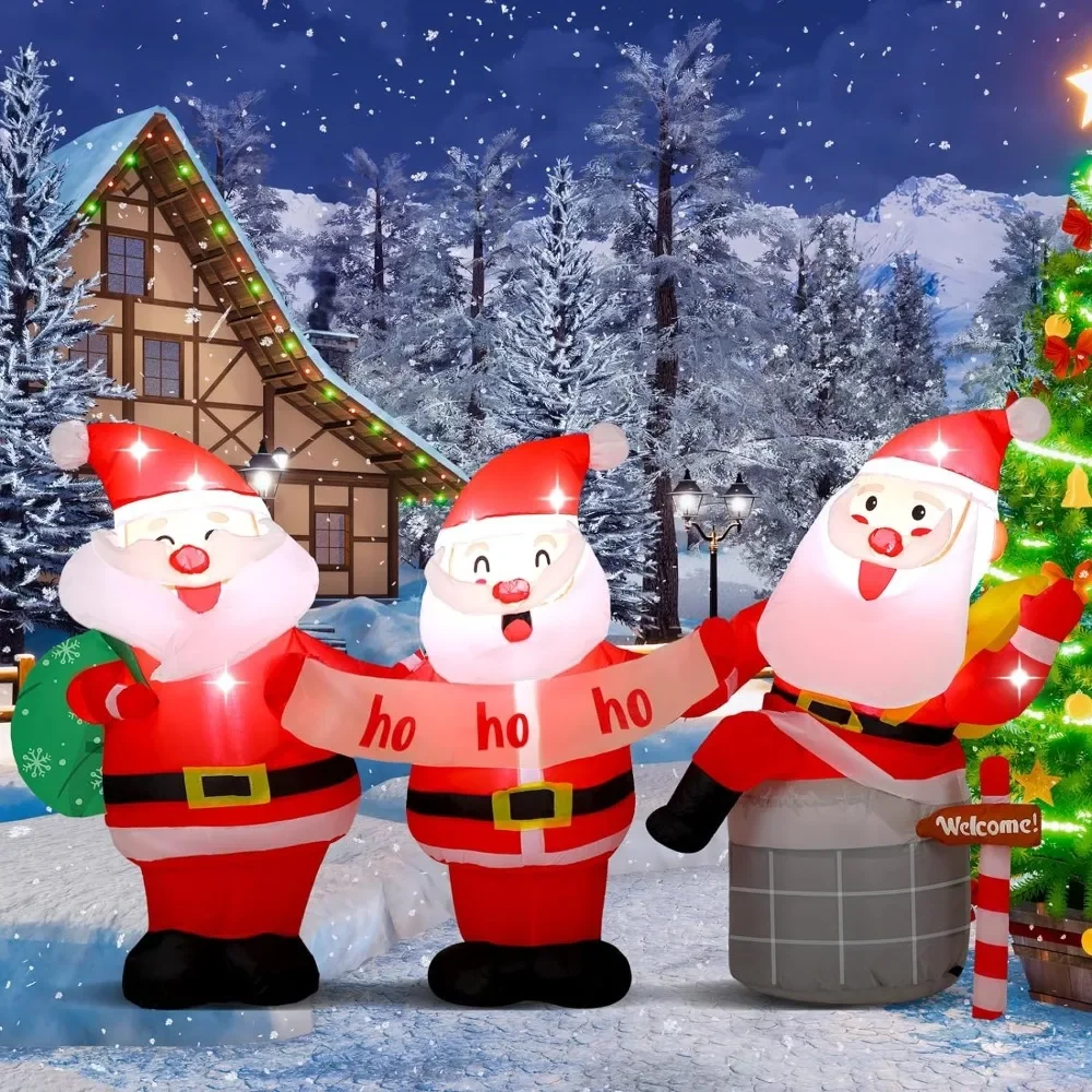 

Christmas Decorations 2024 Inflatable Christmas Decoration Outdoor Decors Inflatable Santa Claus Inflatables Outdoors Ornaments