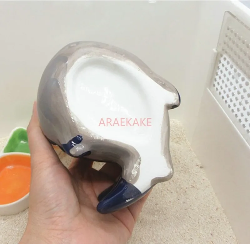 【 Pink and tender shelter 】 hermit crab shelter ceramic cave house amphibious crawling pet chirping insect landscape decoration