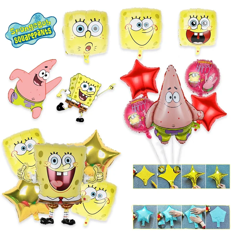 SpongeBobSquarePantsBalloonPatrickStarAluminumFilmInflation