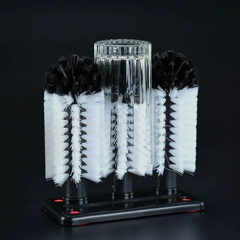 

Glass Washer Brush, Set of 3 Cleaning Brush Water Bottle Cleaner Washer Tool for Water Cup Bar Tools
