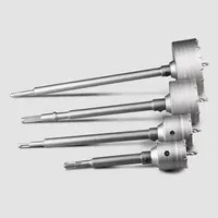 LIDIAO 30-120mm SDS Plus perceuses à percussion mur trou scie foret ensemble outils de coupe tige ronde foret pour béton brique pierre 5