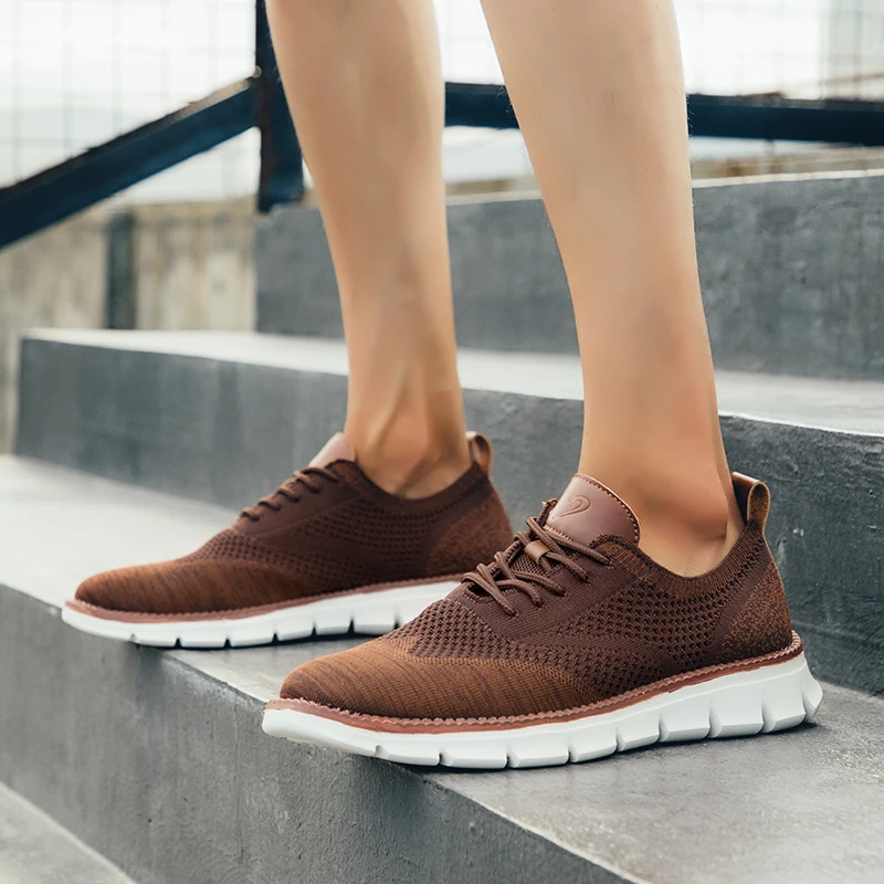 Men's Mesh Casual Shoes Summer Outdoor Sports Fitness Sneakers Fashion Lightweight Breathable Soft Soled Shoes Big Size men sneakers