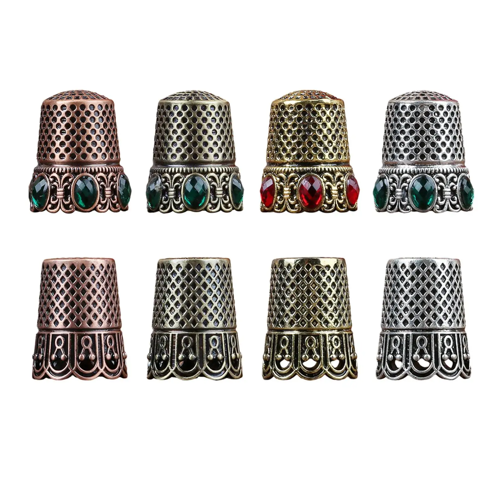 Sewing Thimble Finger Protector Thimble for Hand Sewing Metal Thimble  Finger Guards for Sewing Needlework Quilting Supplies - AliExpress