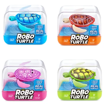 Robo Alive Robo Turtle Robotic Swimming Turtle Water Activated viene fornito con batterie giocattoli per bambini giocattoli elettronici animali domestici elettronici