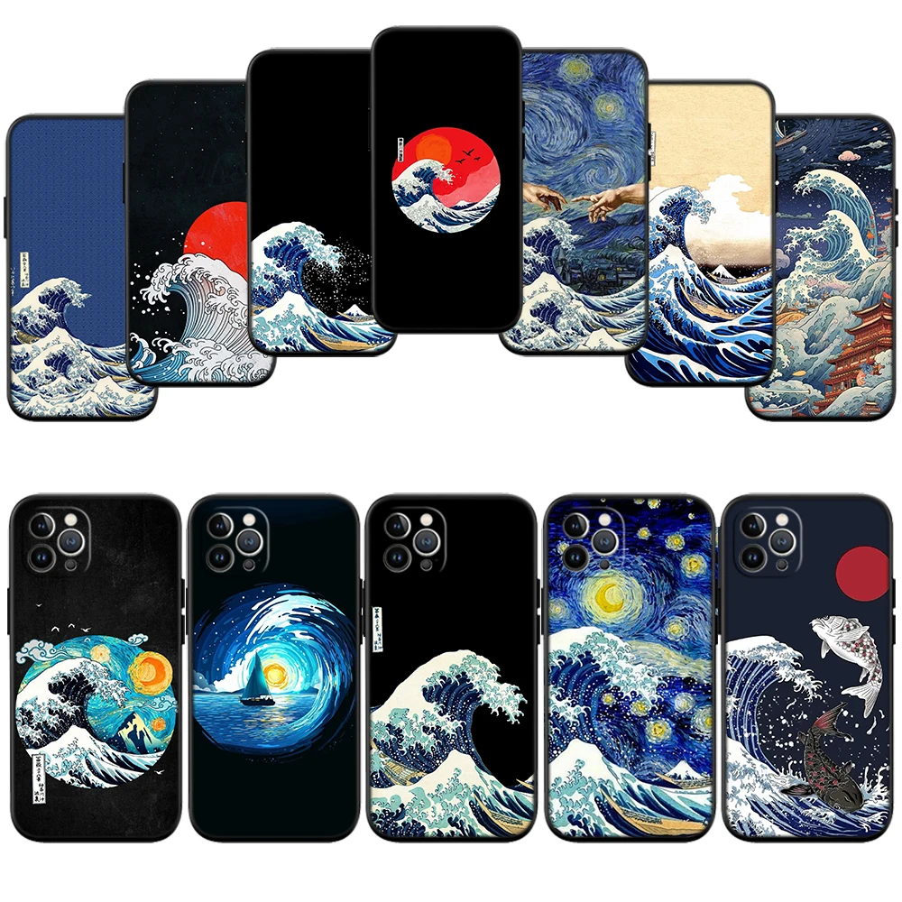 Great Wave Off Kanagawa Art-Inspired Phone Case