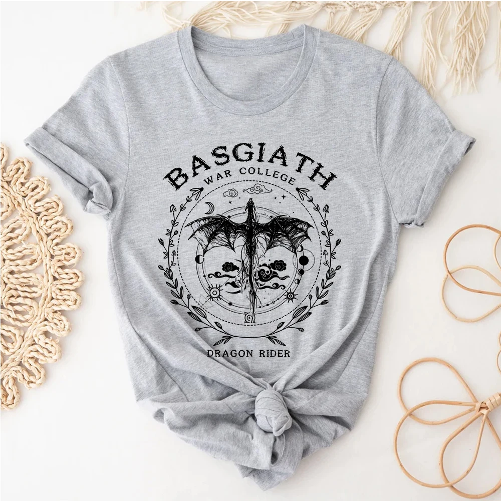 Fourth Wing t-shirts women designer comic summer top female 2000s clothing 2