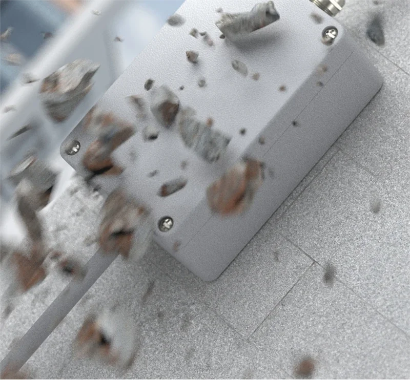 Industrie-Anschlussdose aus IP65-wasserdichtem Aluminiumguss für elektronische Projekte. Explosionsgeschütztes elektrisches Gehäuse für den Außenbereich – Detail 7