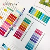 KindFuny 200 Sheets Morandi Index Tabs Bookmark Sticky Notes Notepad Kawaii Stationery School Office Supplies 1
