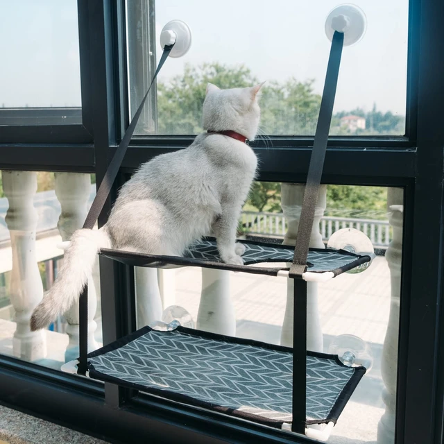 Katze Hängematte Saugnapf Fensterbank Katze bequeme Hängematte