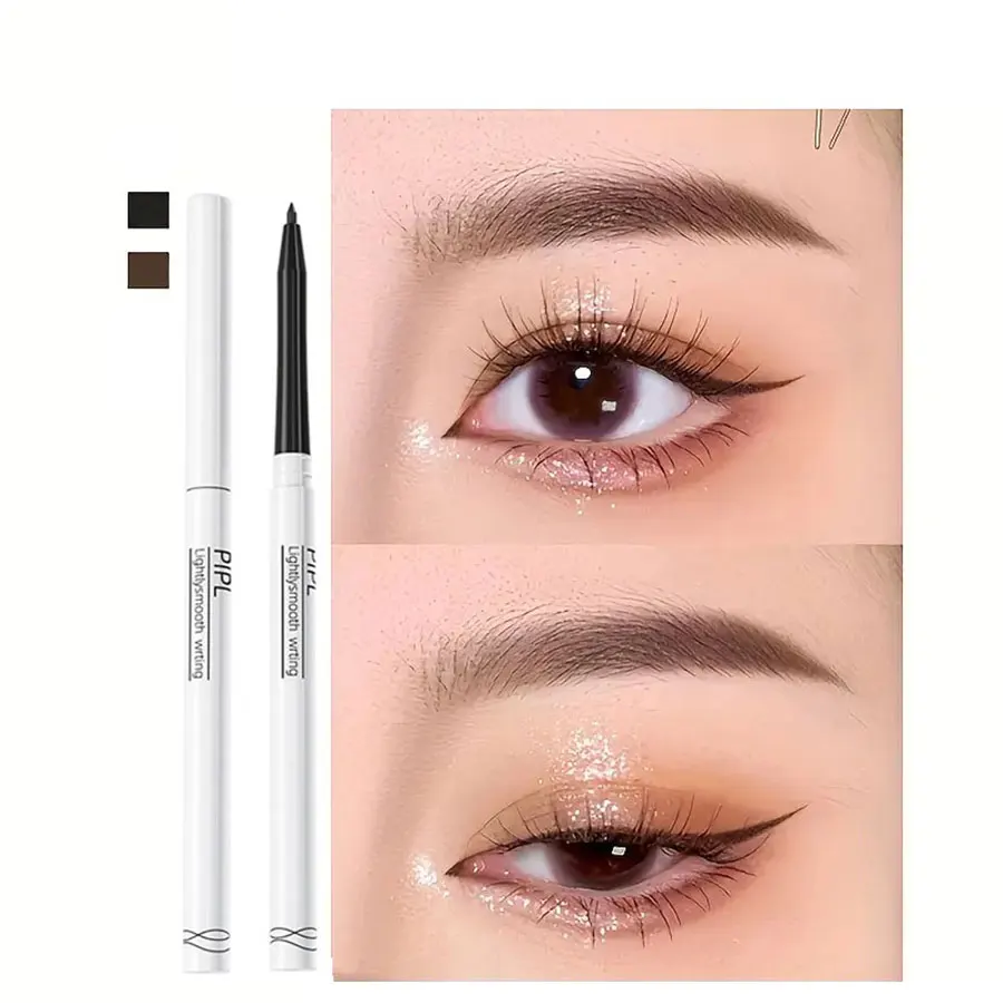 Waterdrop Silky Inner eyeliner pen Gel Pen BLACK/BROWN Waterproof Eyelid Under Crease Pen Eyeshadow Eyebrow Pencil