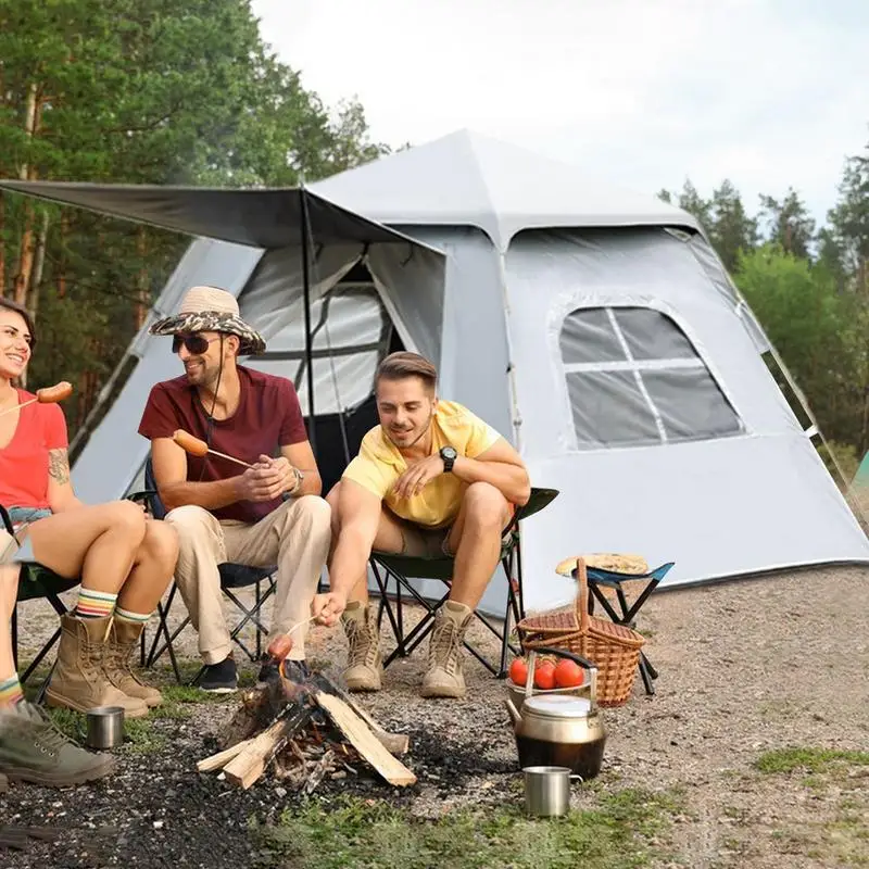 캠핑용 즉석 텐트, UPF50 해변 소형 텐트, 프라이버시 텐트, 고강도 5 면 통풍 텐트 설치 필요 없음