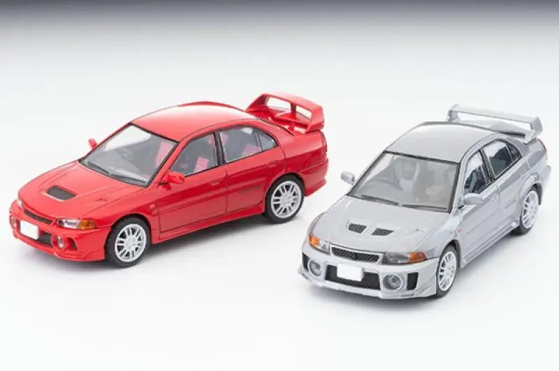 

Tomytec Tomica TLV LV-N186d/N187d for Mitsubishi Lancer JDM Limited Edition Simulation Alloy Static Car Model Toy Gift