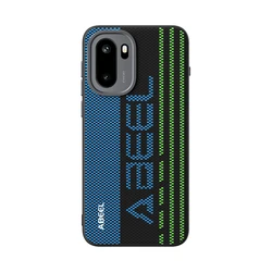 Magnetic Grid Striped Phone Back Cover with Magsafe Compatibility - OnePlus Ace 6 (HO1)
