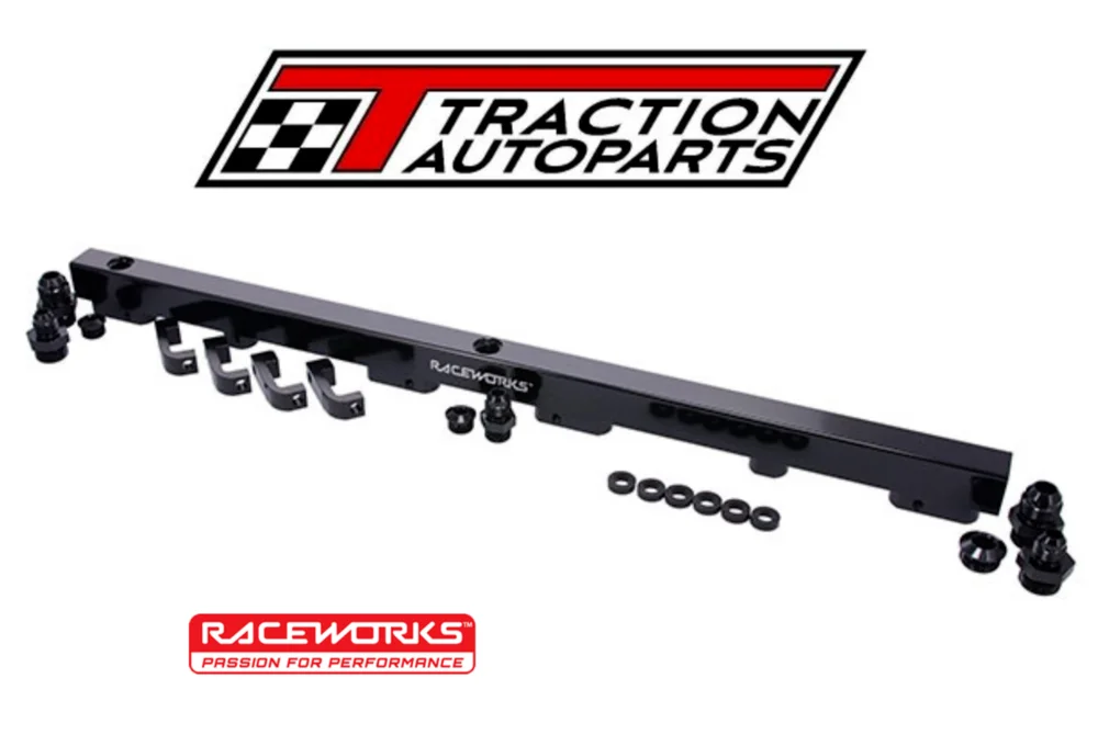 

Топливный рельс Raceworks для Holden VL Turbo RB30T-черный цвет
