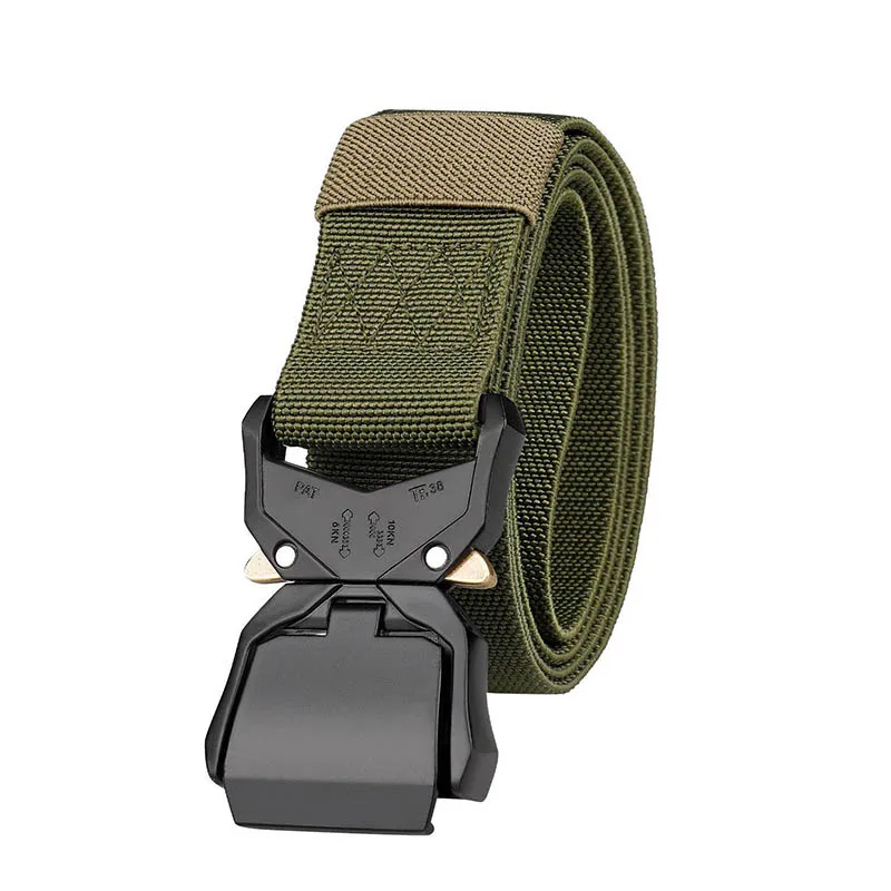 Nylon Regolabile Cintura Tattica Militare In - Con Fibbia Sgancio Rapido Per Lavoro E Sport Cintura Tattica Nylon - Foto 5