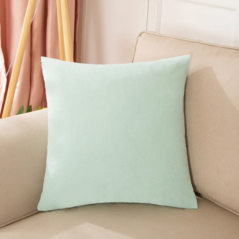 Universal 40*40 45*45 50*50 Kissenbezug Baumwolle Leinen Plain Kissenbezüge Dekorative Wohnzimmer Kissenbezüge für Sofa Home Auto – Detail 12