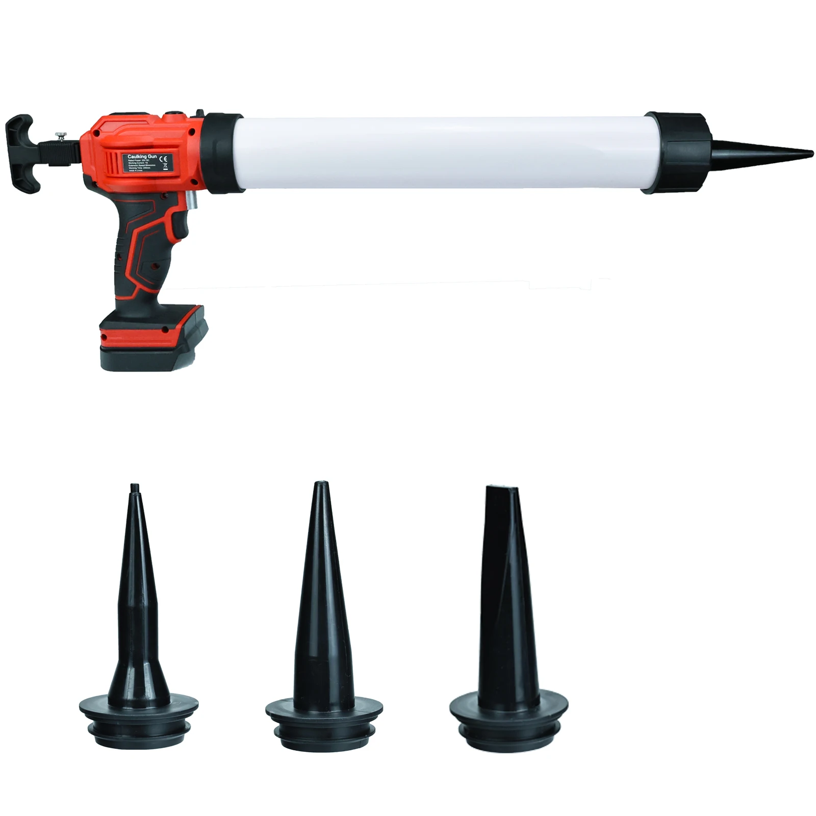 

Electric Caulking Gun Doors Windows Single Tube Glass Glue Gun Electric Extruder Seam Filling Gun for 18V Makita Li-ion Battery