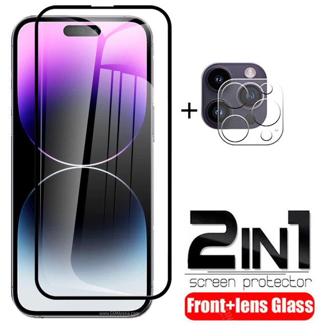 Protector Camera Iphone 13 14 Pro Max Mini Tempered Glass Full Cover Lens -  Screen Protectors - Aliexpress