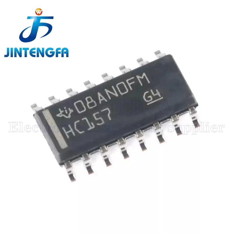 10 PZ SN74HC157DR HC157 74HC157 SOIC-16 Encoder Decodificatori Multiplexer Demultiplexer SMD IC
