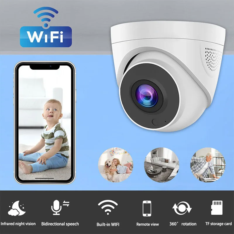 A5 Home security camera HD indoor and outdoor voice intercom monitoring intelligent network wireless wifi camera