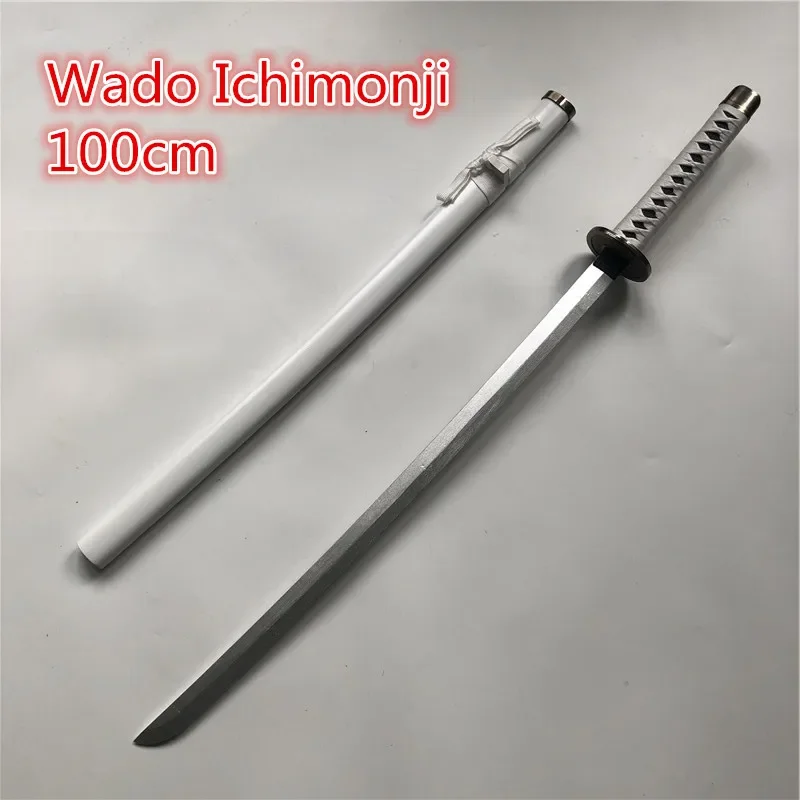 Anime Cosplay 100cm Yama Sword Weapon Armed Katana Espada Wood Ninja Knife Samurai Sword Prop Toys For Teens 3
