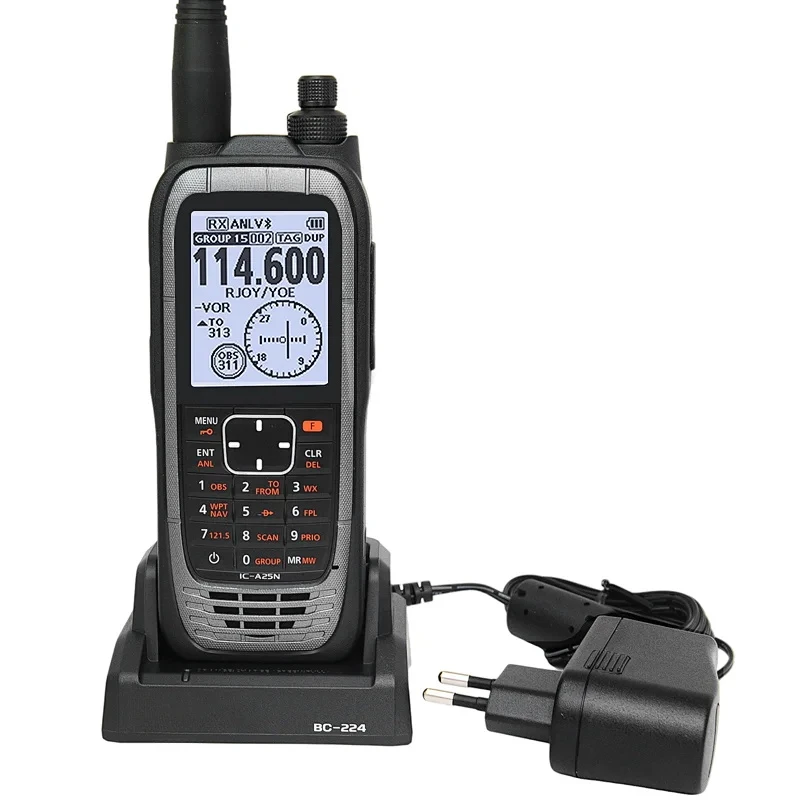 

VHF AIR BAND TRANSCEIVER IC-A25N
