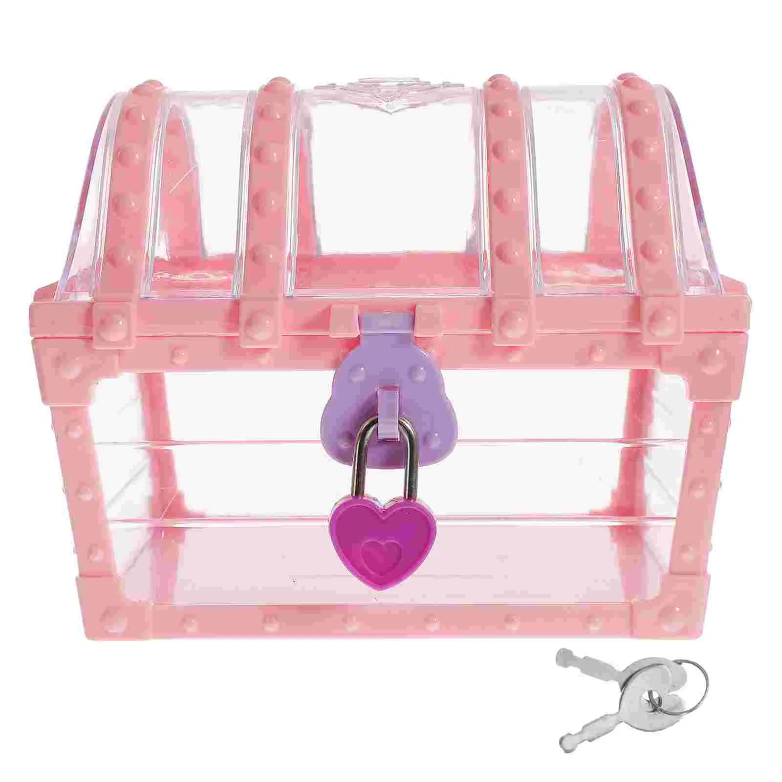 

Fomiyes Girl Girl Childrens Gifts Pirate Keepsake Box Jewelry Box Small Transparent Box Vintage Gems Storage