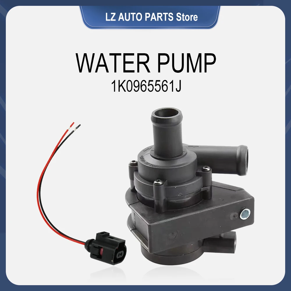 ปั๊มน้ำระบายความร้อนด้วย1K0965561J ใหม่รถยนต์ไฟฟ้าเสริม12V สำหรับ Jetta Golf CC Volkswagen VW Passat B5 AudiA3 B6 1