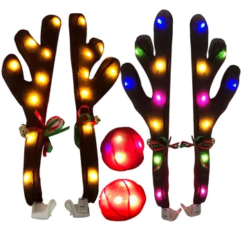 LED Reindeer Car Antlers 1
