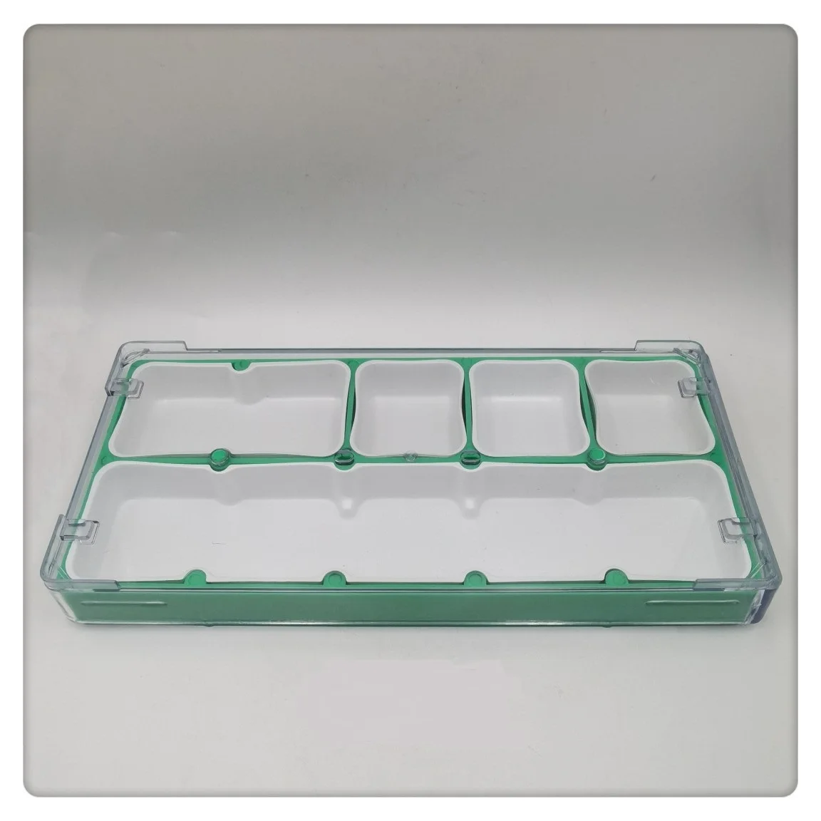 5 Grids Watch Parts Storage Box Organizer Watchmaker Repair Tool Storage Tray for Watch Movement Parts Accessories Box