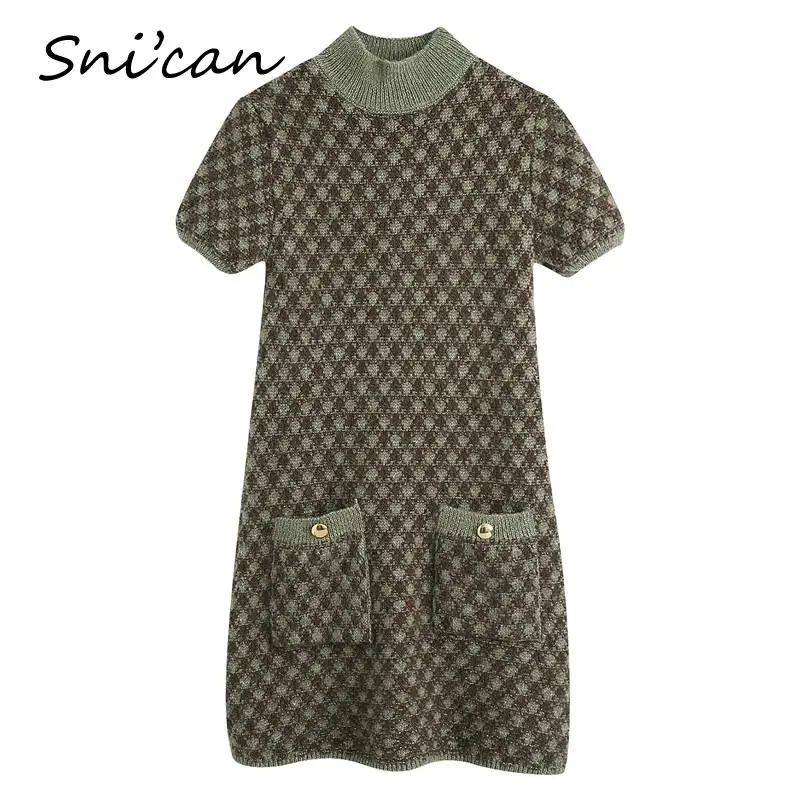  ˻    巹 Za 2021  м    Chemise Femme  ª Vestido Cortos ο
