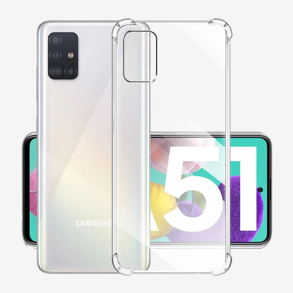 For Samsung Galaxy A51 4G Case Silicone Soft Shockproof