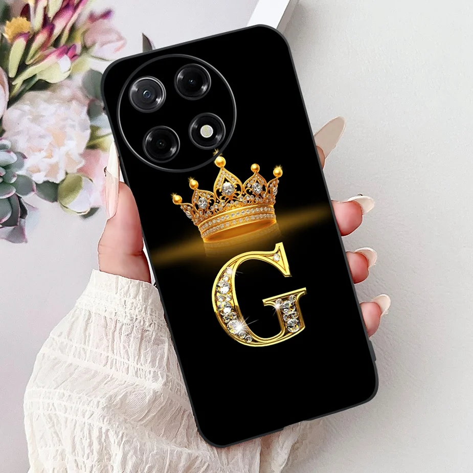 Crown Letters Soft Silicone Case - Premium Protective Cover