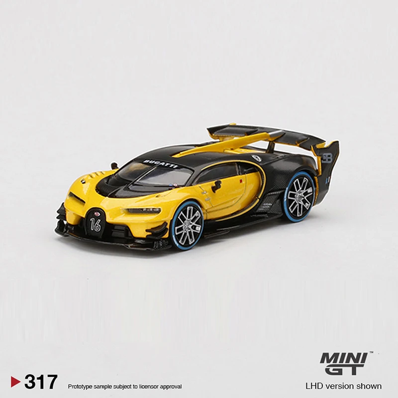 Мини GT 1:64 Bugatti Gran Туризм модель автомобиля литье под давлением дисплей