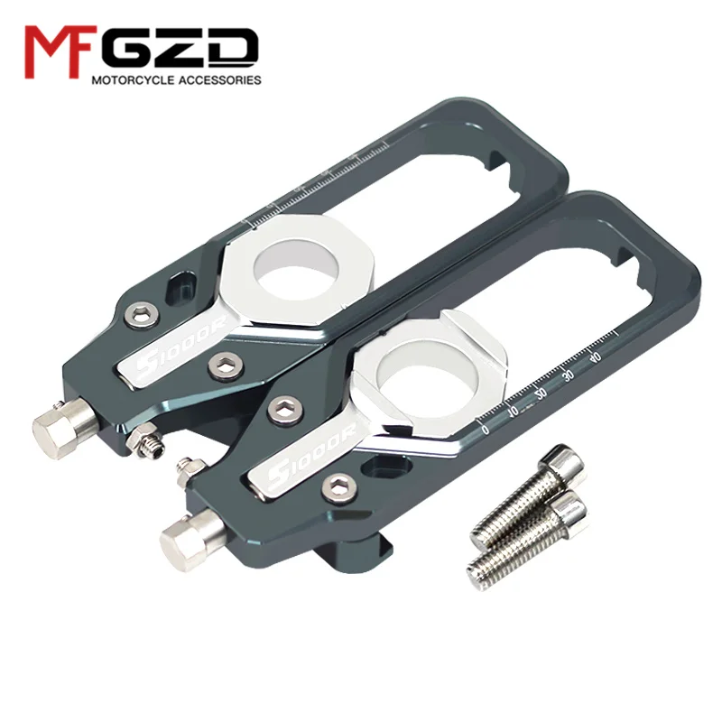 신제품 S1000R S1000RR HP4 S 1000R 1000RR 09-18 오토바이 CNC 리어 휠 액슬 블록 체인 조절기 텐셔너 s1000r s1000rr