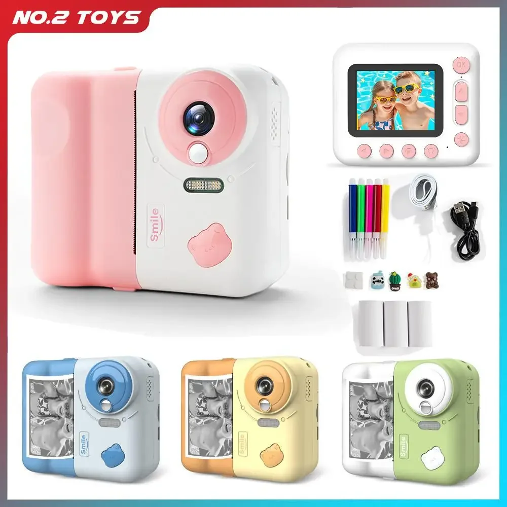 Instant Print Camera Children's Toy Mini Printer Portable Thermal ...